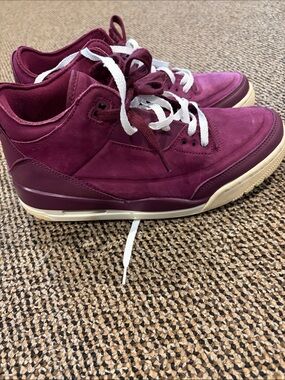 Nike Air Jordan 3 Retro Bordeaux-Phantom Womens